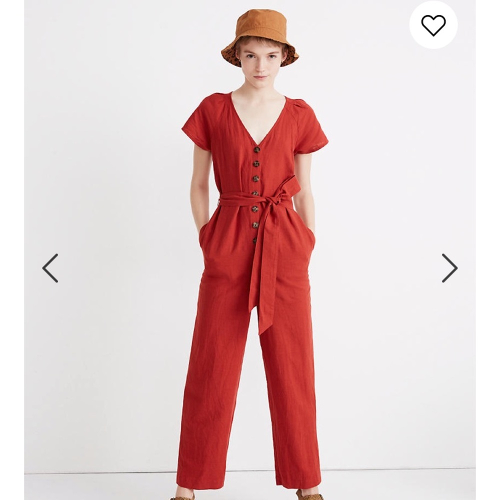 Madewell Linen Jumpsuit